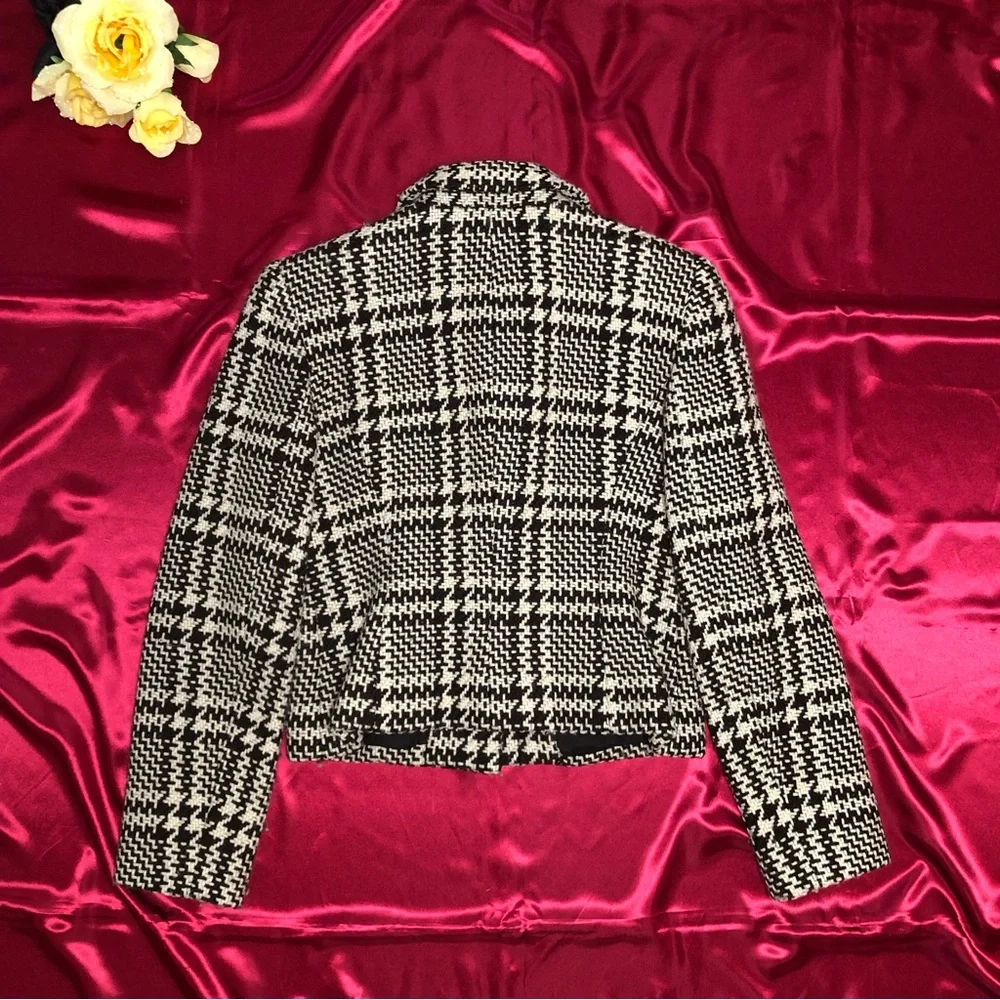 I.N.C. Women Tweed Wool Jacket - Picture 5 of 8
